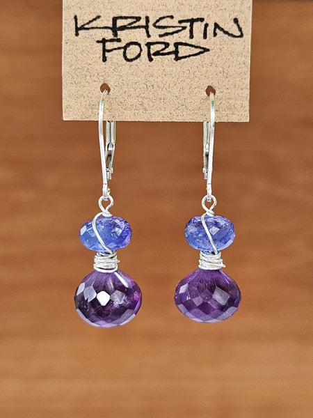 Amethyst & Tanzanite Necklace NBL5323