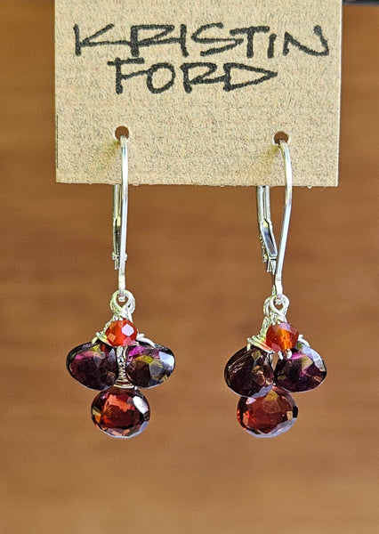 Red Healer, Red Onyx, Carnelian & Garnet Necklace NRD1723