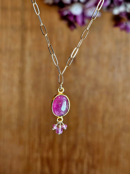 GF) Ruby Earrings  ERD1925G