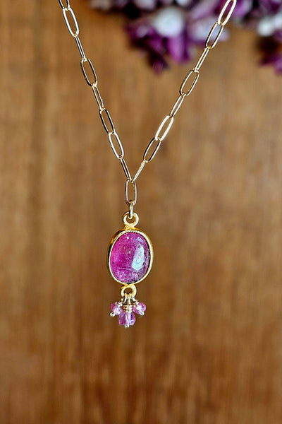 GF) Ruby Necklace  NRD1925G