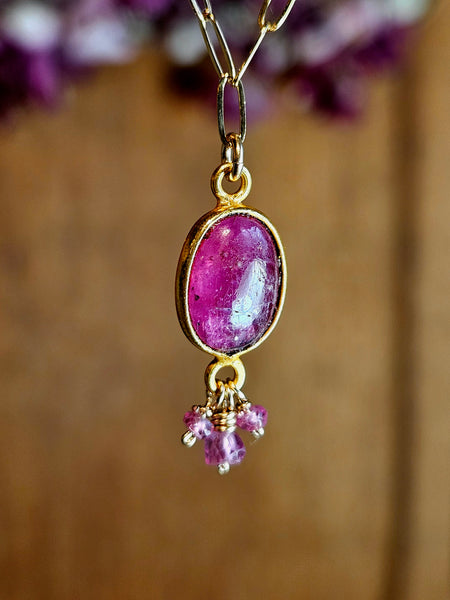 GF) Ruby Necklace  NRD1925G