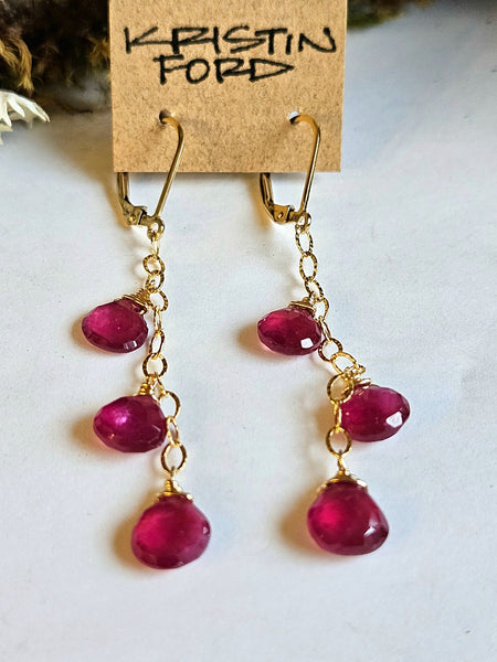 Ruby Earrings  ERD4825G