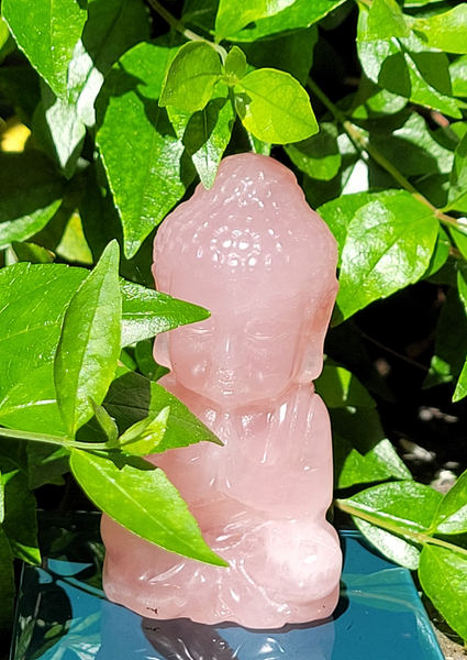 Rose Quartz Buddha