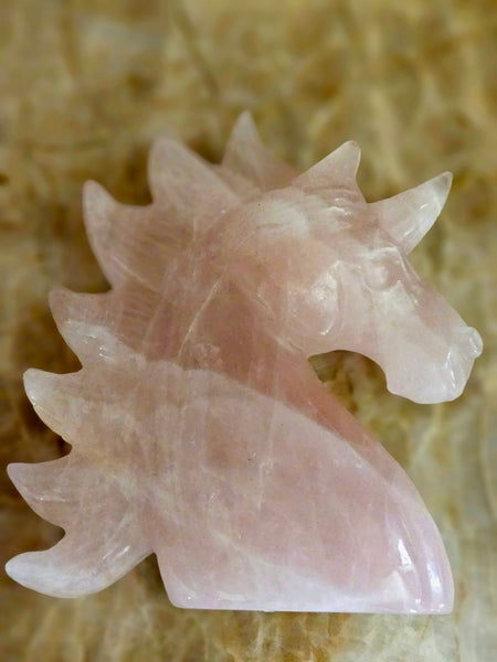 Rose Quartz Unicorn
