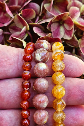 Hydrangea Inspired Bracelet Trio