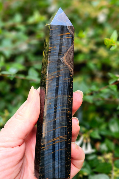 Blue Tigers Eye Tower