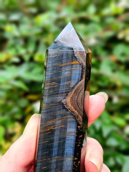 Blue Tigers Eye Tower