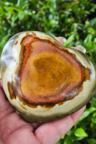 Polychrome Jasper Heart