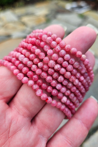 Rhodonite Stretchy Bracelet