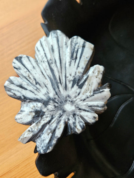 Chrysanthemum Stone Bowl