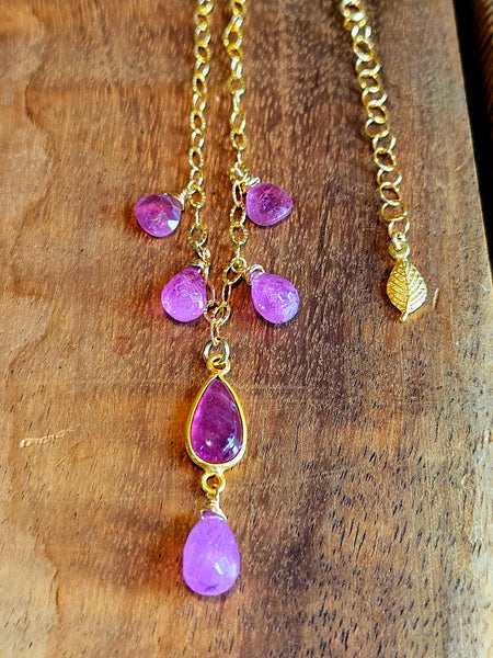 GF) Ruby Necklace  NRD1526G