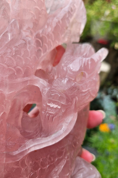 Rose Quartz Dragon