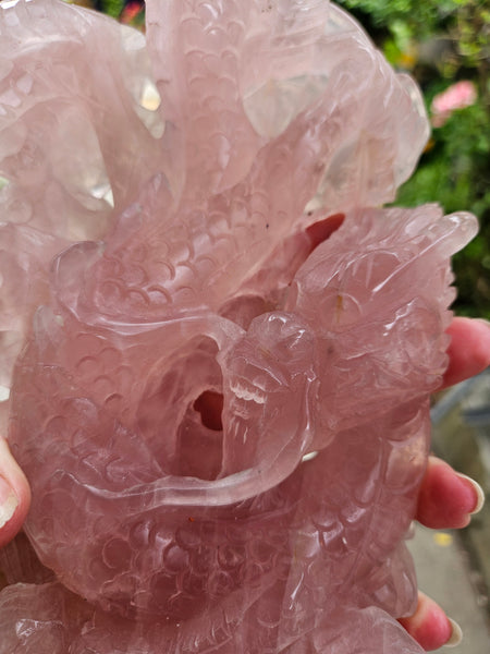 Rose Quartz Dragon