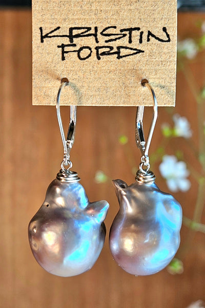 Baroque Pearl Earrings