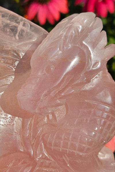 Rose Quartz Dragon