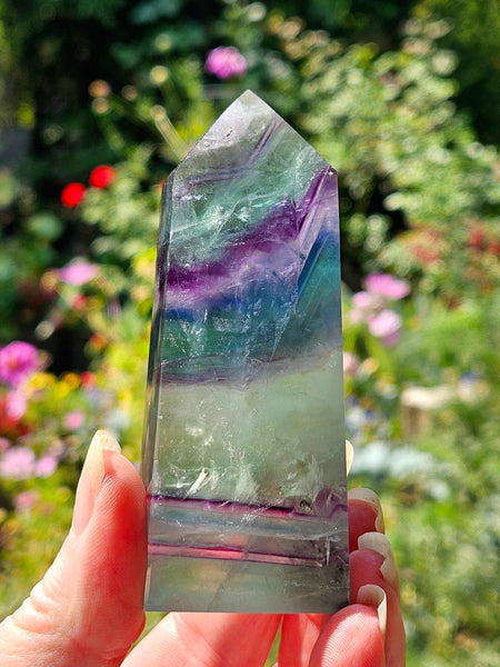 Rainbow Fluorite Tower