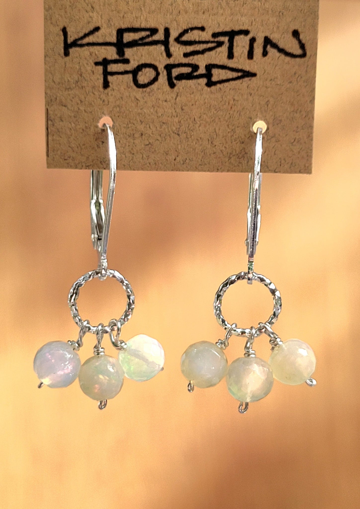 Opal Drop Earring EWH3223