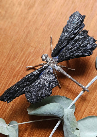 Black Kyanite Butterfly