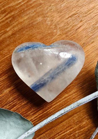 Blue Kyanite Heart