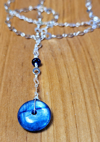 Kyanite Drop Necklace  NBL1324