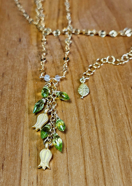 GF) Peridot Floating Earrings EGR6314G