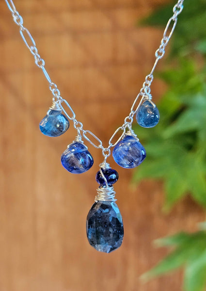 Indigo & Blue Kyanite Necklace  NBL4224