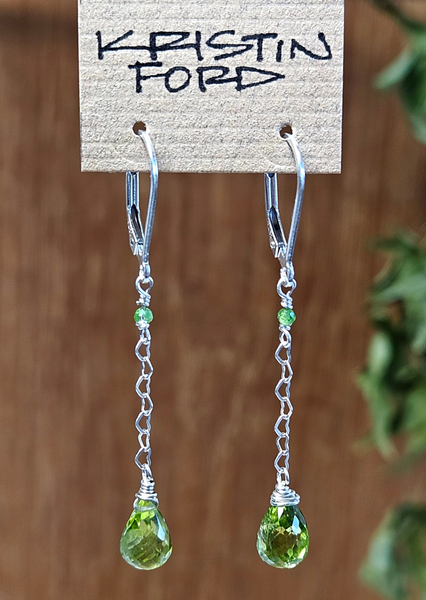 Peridot Earrings  EGR1224