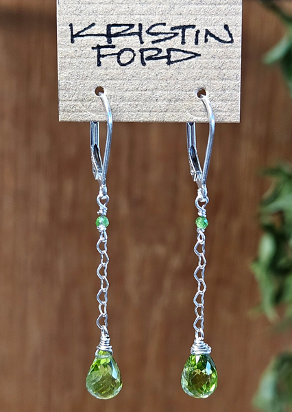 Peridot Earrings  EGR1224