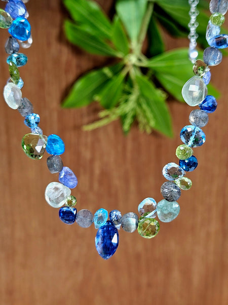 One of a Kind Juicy Gemstone Necklace