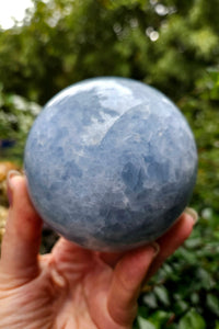 Blue Calcite Sphere