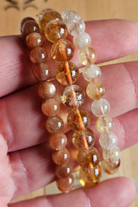 Citrine & Moonstone Bracelet Trio