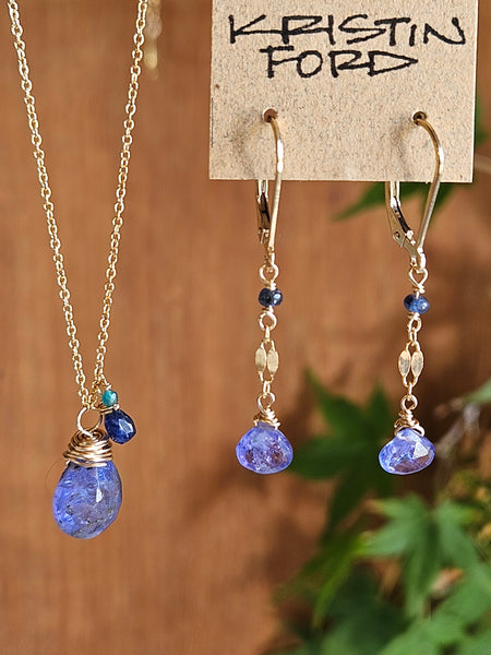 GF) Tanzanite Earrings  EBL5424G