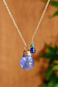 GF) Tanzanite Necklace   NBL5424G