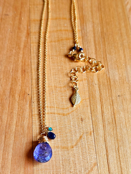 GF) Tanzanite Necklace   NBL5424G