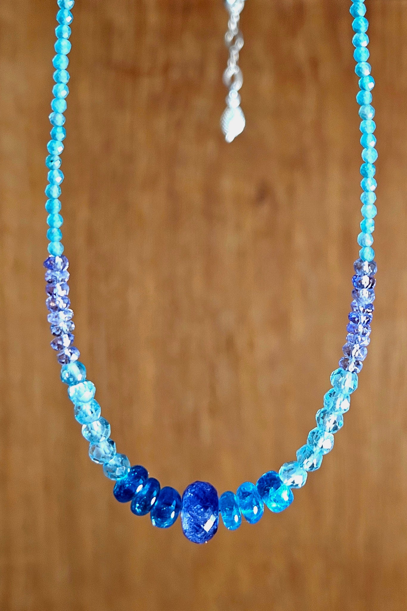 Tanzanite & Apatite Necklace  NBL0125