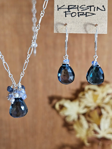 London Blue Topaz Necklace  NBL5224