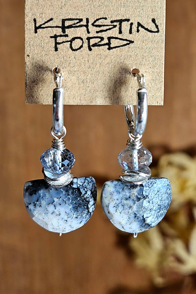 Black Sunstone & Labradorite Necklace  NBK0624