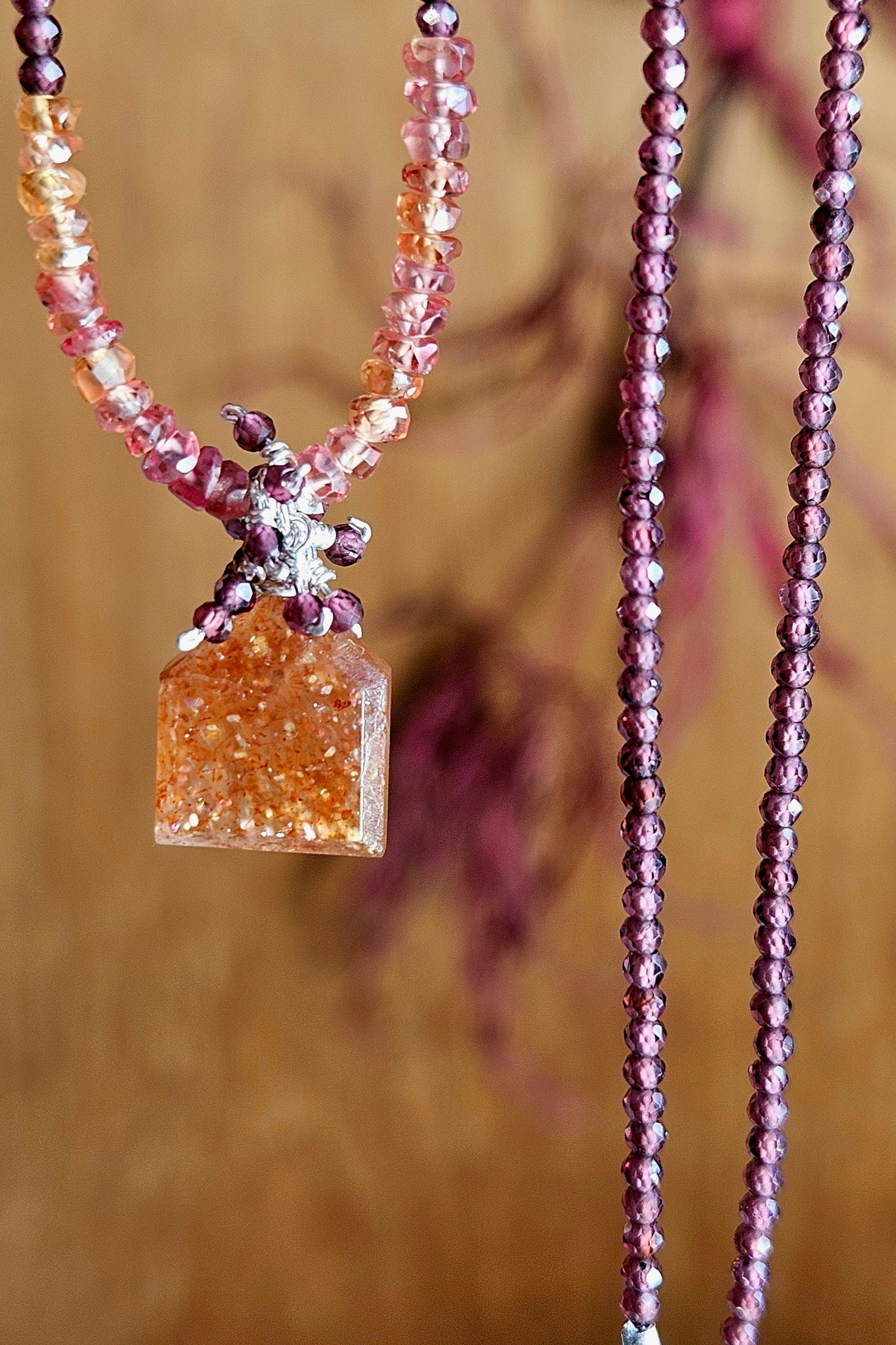 One of a Kind Sunstone Necklace