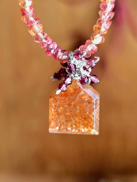 One of a Kind Sunstone Necklace