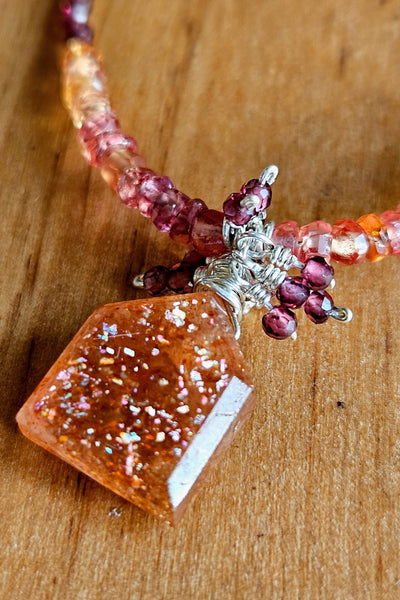 One of a Kind Sunstone Necklace