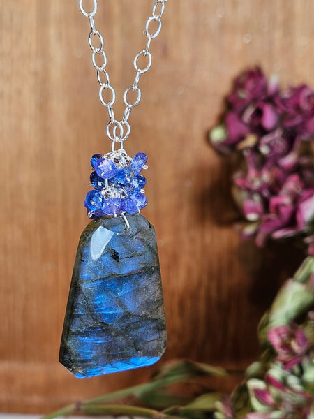 One of a Kind Labradorite Necklace