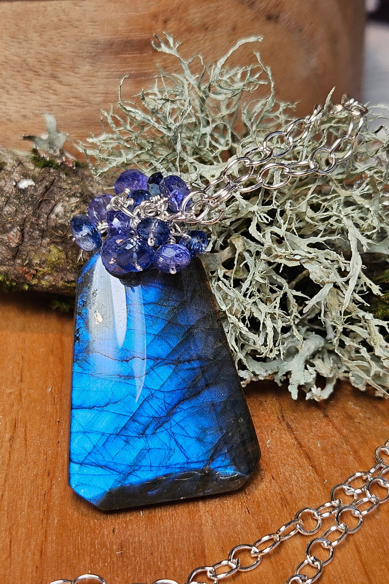 One of a Kind Labradorite Necklace