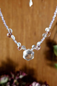 Rose Quartz Necklace  NRD1025