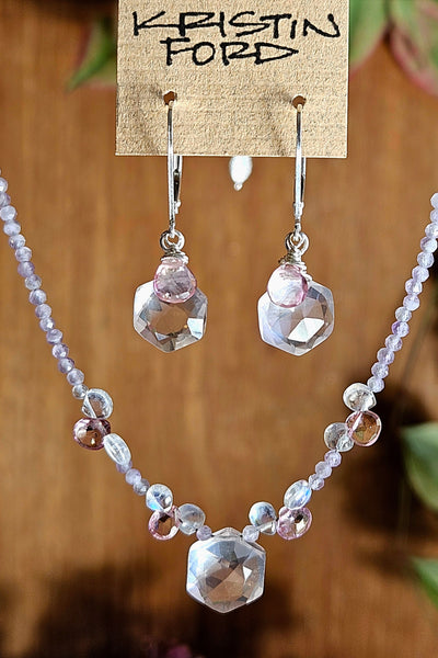 Rose Quartz Necklace  NRD1025