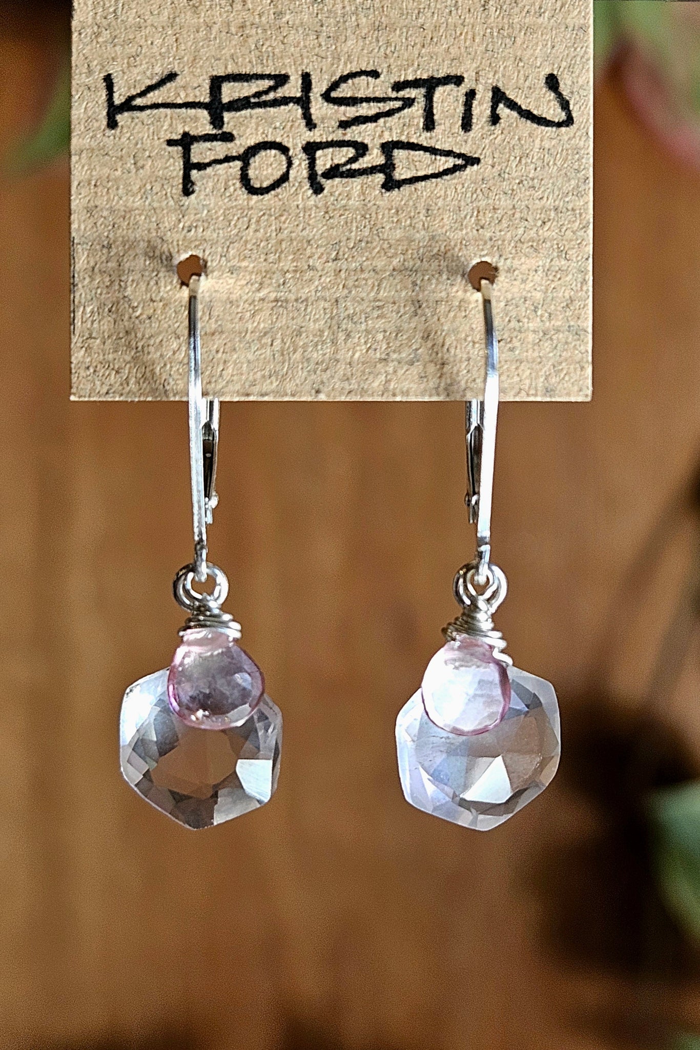 Rose Quartz Earrings ERD1025