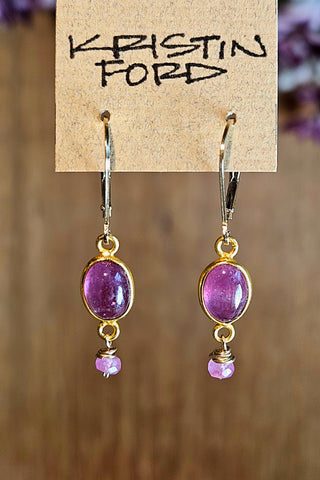 GF) Ruby Earrings  ERD1925G