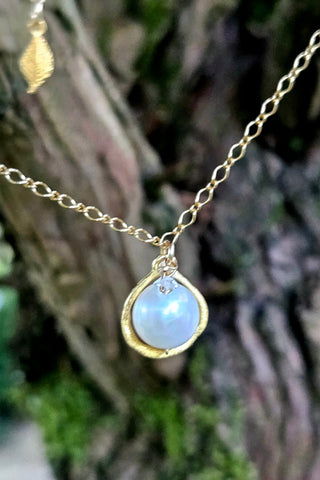 GF) Fresh Water Pearl Necklace NWH9025GWH