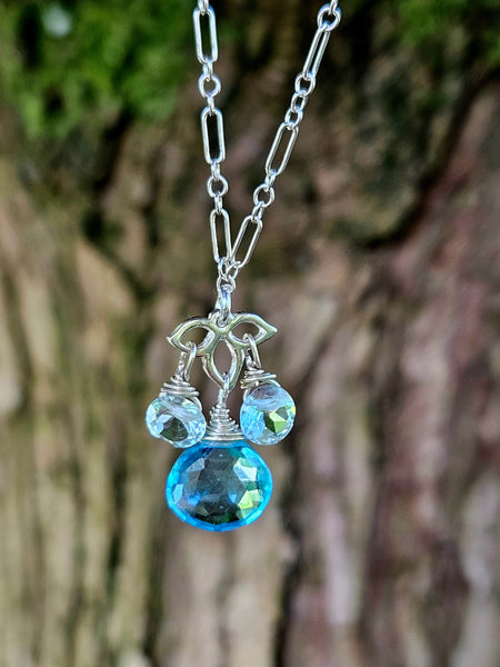Blue Topaz Necklace (Limited Edition)