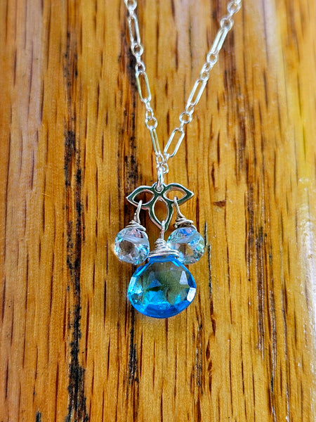 Blue Topaz Necklace (Limited Edition)