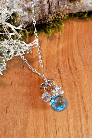Blue Topaz Necklace (Limited Edition)